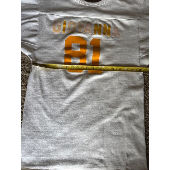 VTG ‘81 Russell Athletic USA Made Single Stitch White Heavy S Seniors LS Jersey - Picture 8 of 10